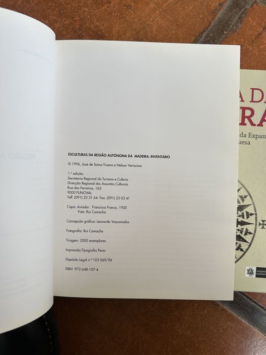 livro José de Sainz-Trueva e Nelson Verissimo - esculturas da Região Autónoma da madeira - inventário