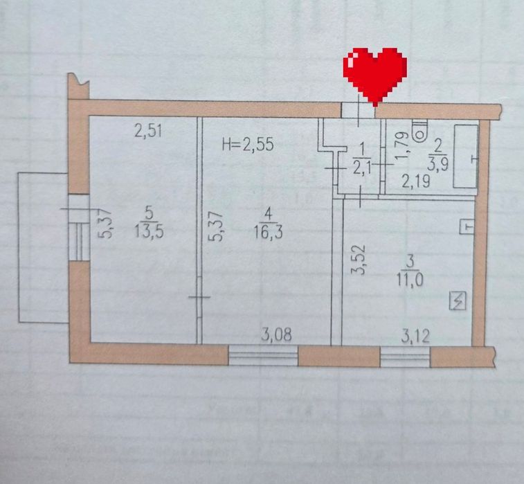 Продам 2к.кв на Космосі, вул. Олімпійська