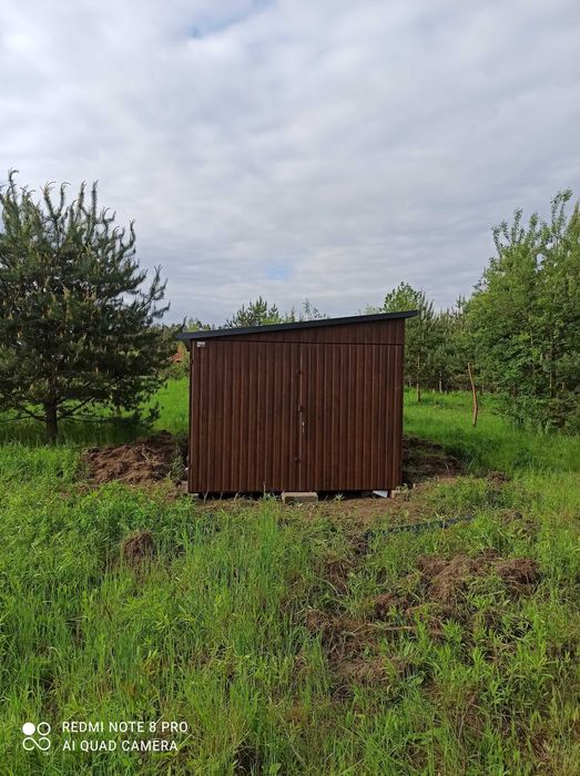 Garaż blaszany 2x3 Magazyn Schowek 3x5 3x6 6x5 6x6 6x8 7x7 5x7 Wiata