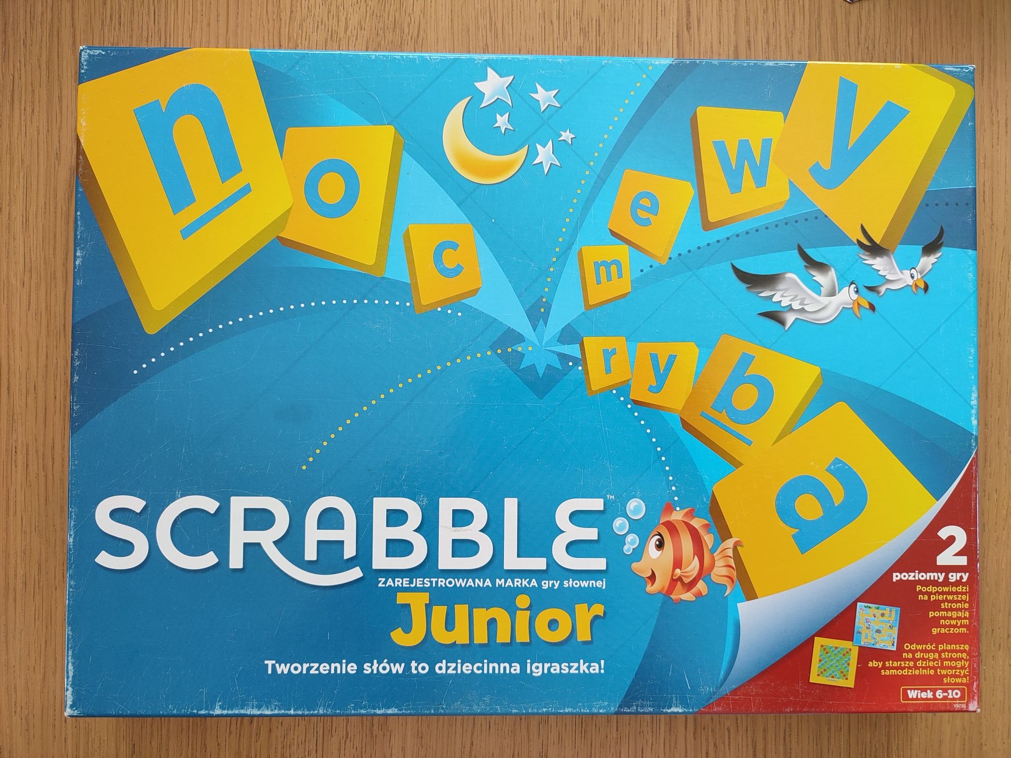 Gra Scrabble junior