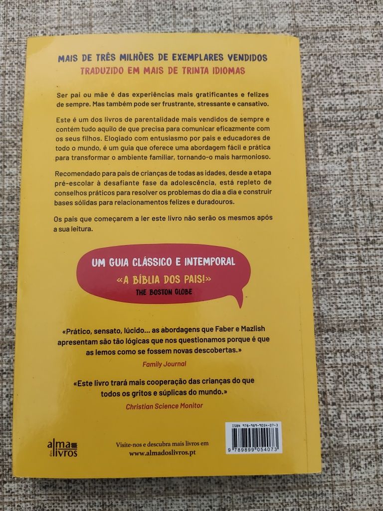 Como falar para as crianças ouvirem e Ouvir para as crianças falarem