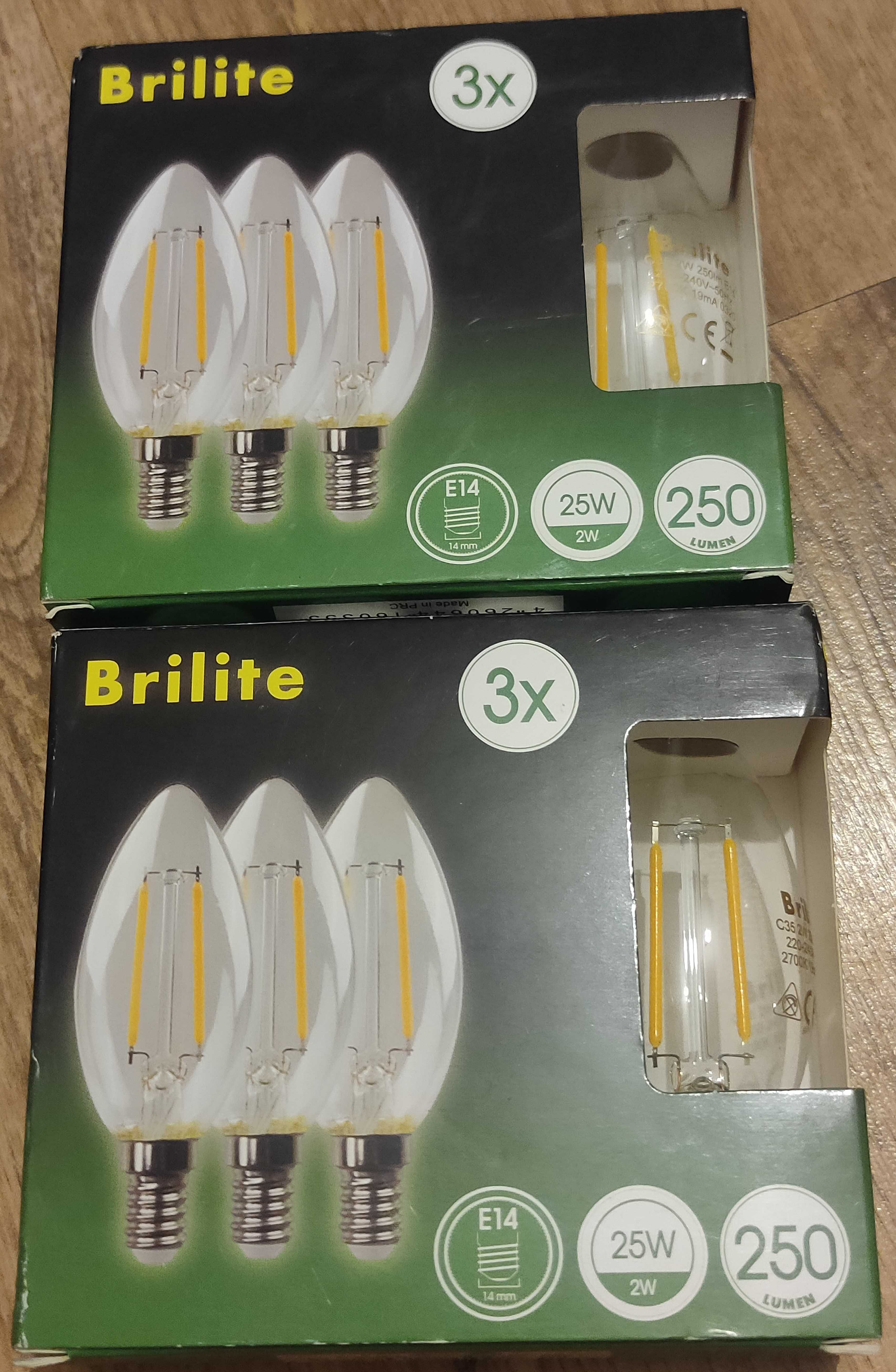 LED LAMP/2700K/BRILITE/Watt: 2 (25)/Socket: E14