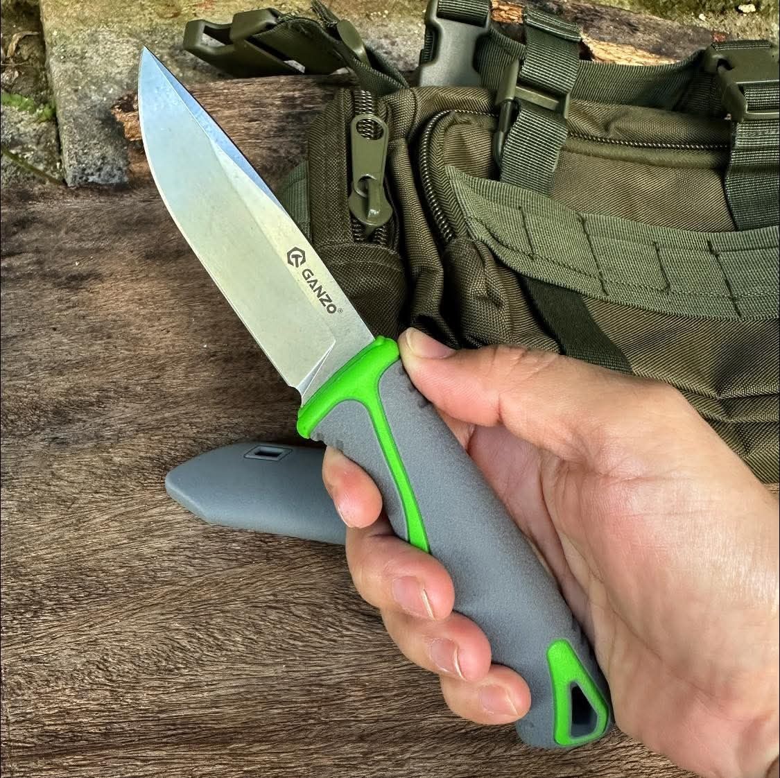 Охотничий нож Ganzo G807, сталь 9cr14MoV, оригинал