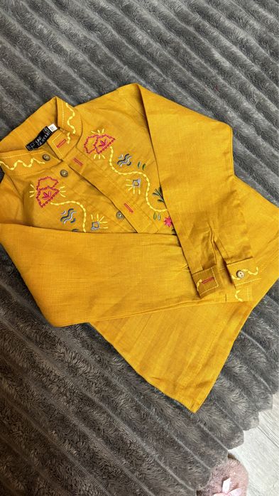 Дитяча Вишиванка для хлопчика, льон