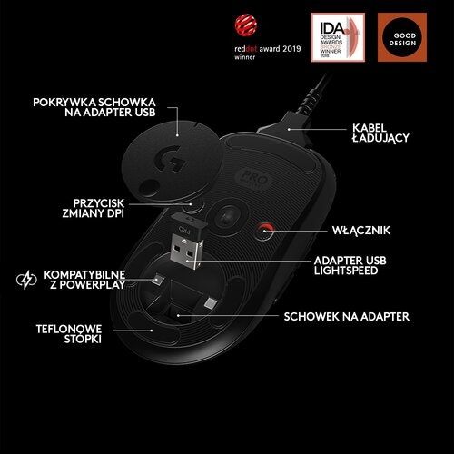 Nowa Mysz Logitech Pro G wireless Mocny model !