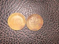 10 Pfenning 1950 D Alemanha
