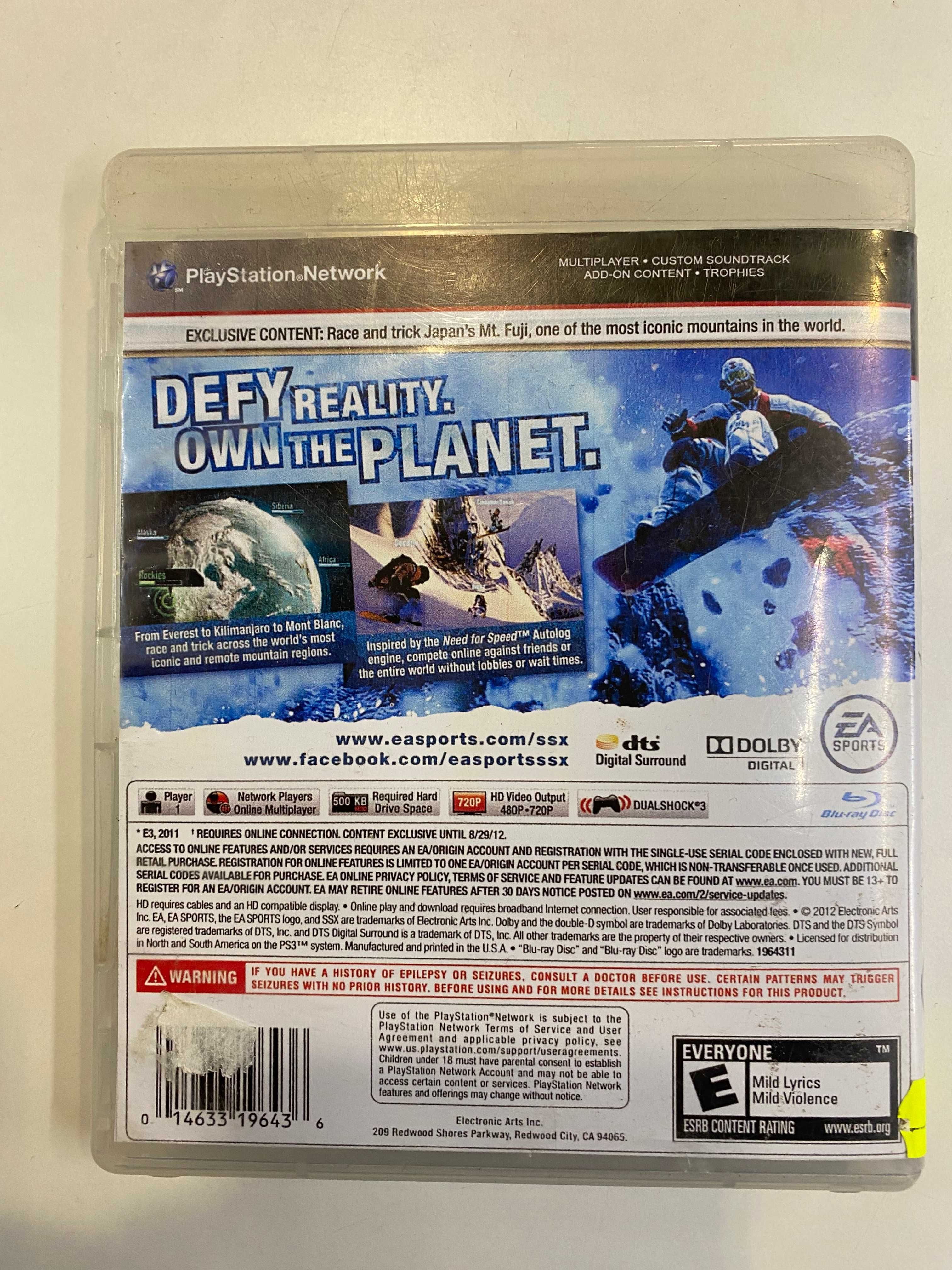 SSX PS3 Sklep Ostróda