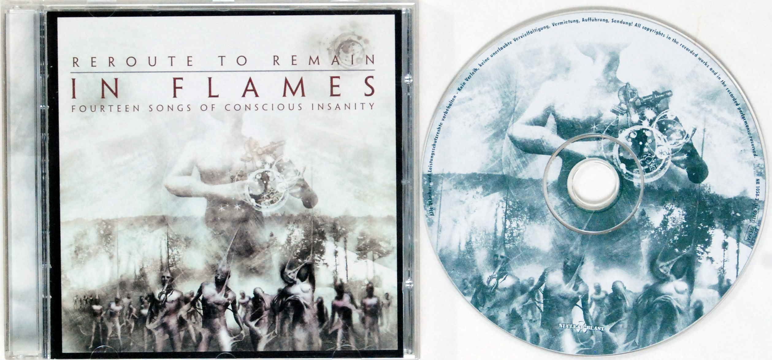 (CD) In Flames - Reroute To Remain (Germany) 2002r. BDB