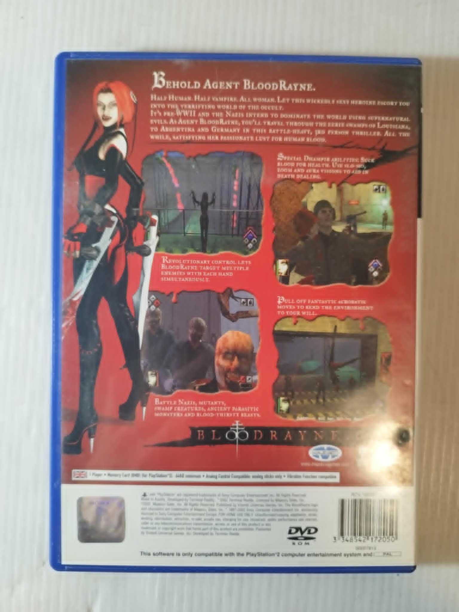 PS2 Bloodrayne Playstation