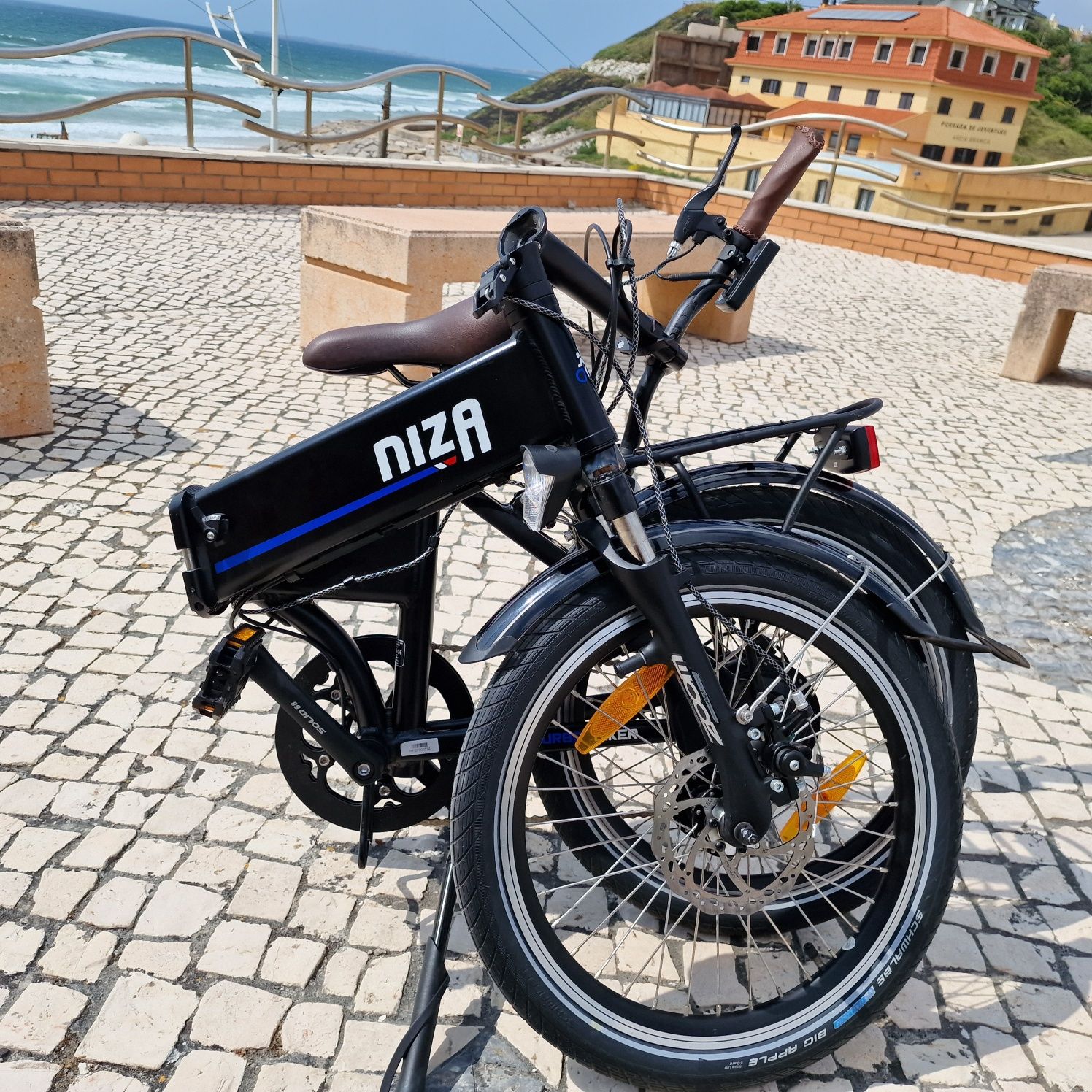 Bicicleta Elétrica Urbanbiker Niza – Quase Nova, Apenas 3 km!