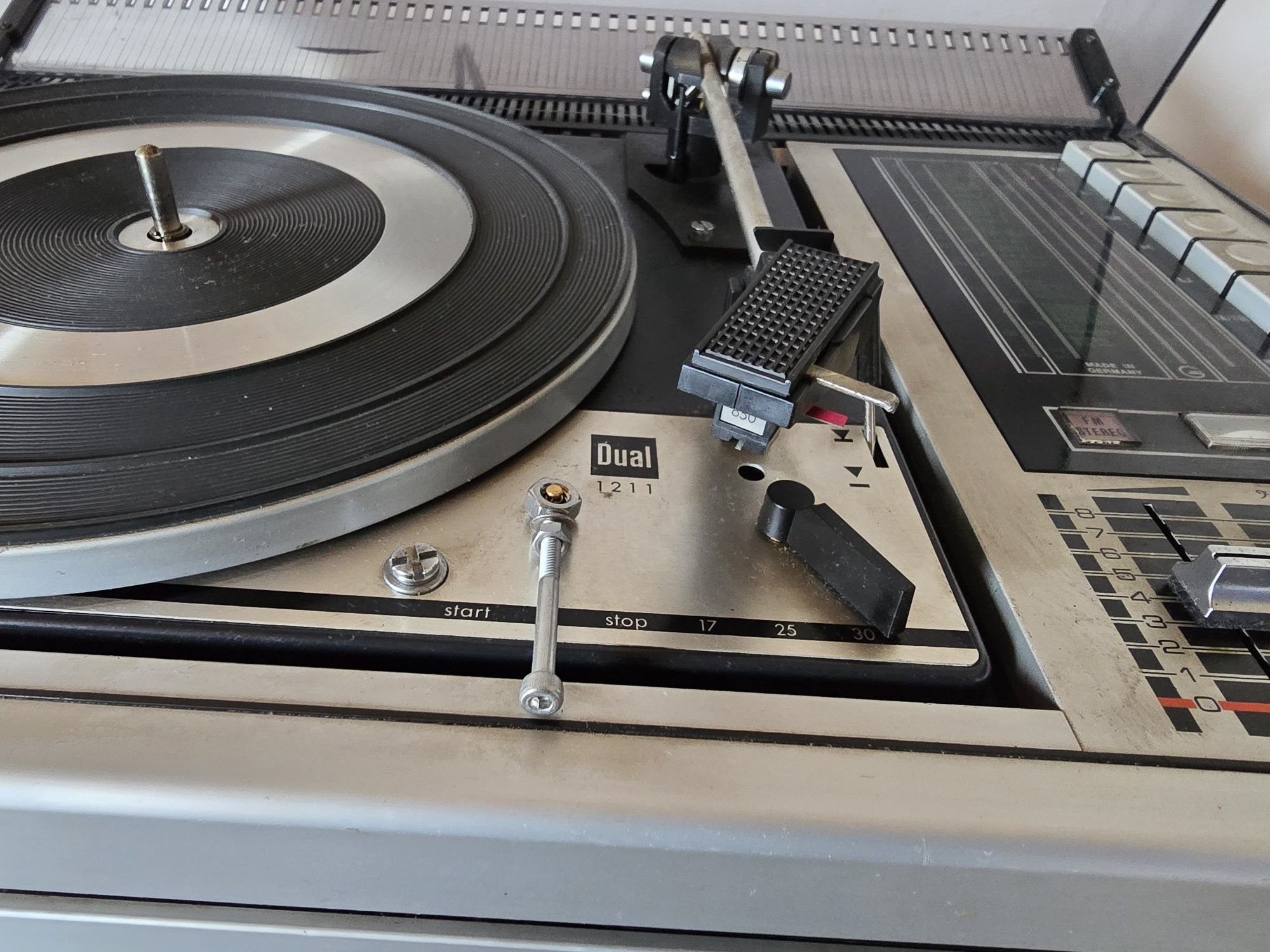 Gramofon grundig studio 1500 z dual 1211 + głośniki cl 114