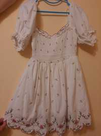 Бавовняна міні-сукня