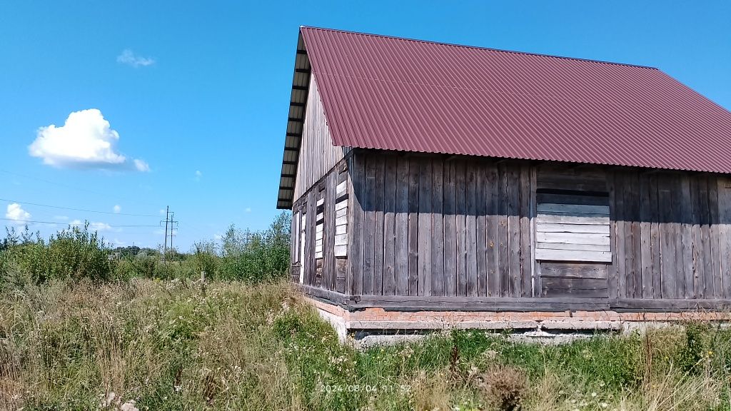 Продам будинок недобудований дерев'яний , котел на тверде