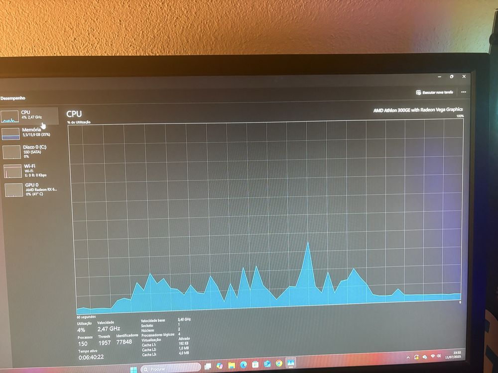 PC Gaming nao muito usado