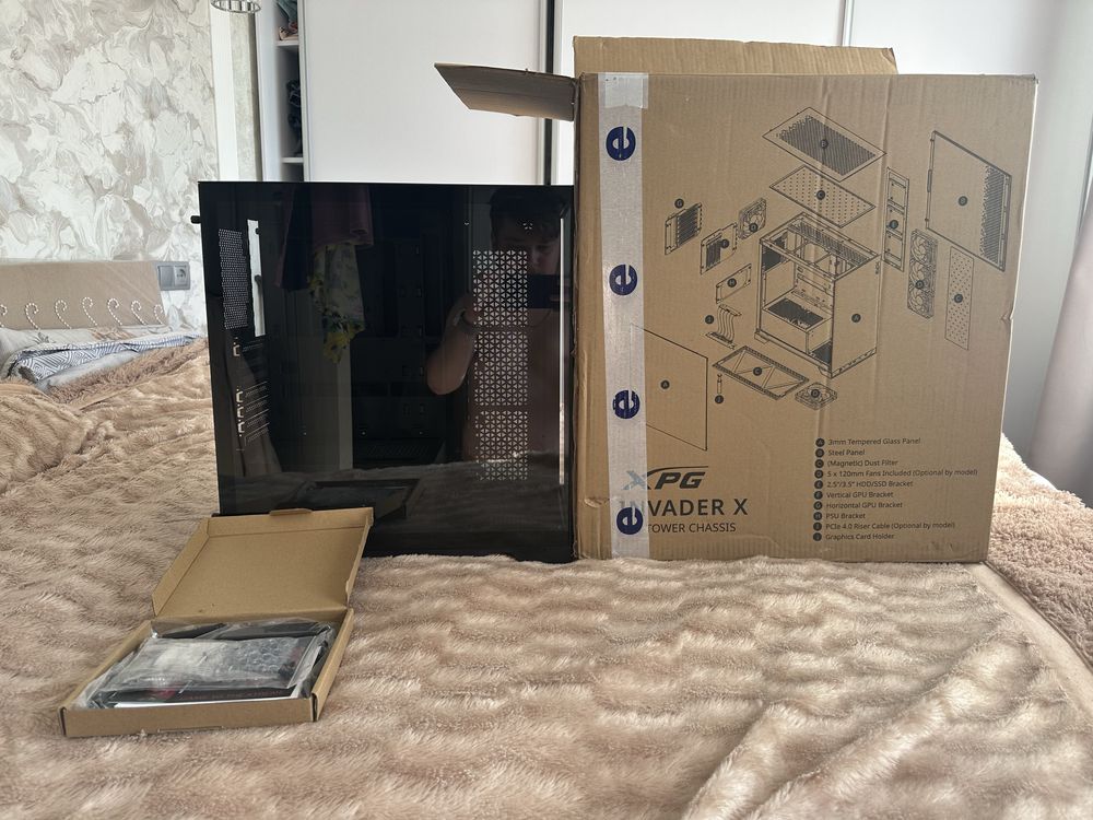 Корпус XPG Invader X w/o PSU Black