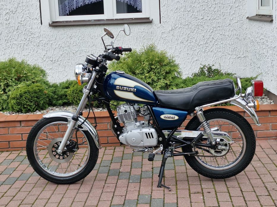 Suzuki GN 125 *Piękny stan!* 13 tys km!* Kat A1 B * Gienek*  Wzorowy *
