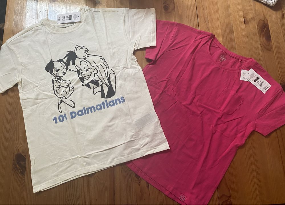 Dwie nowe koszulki r.152 ze Smyka