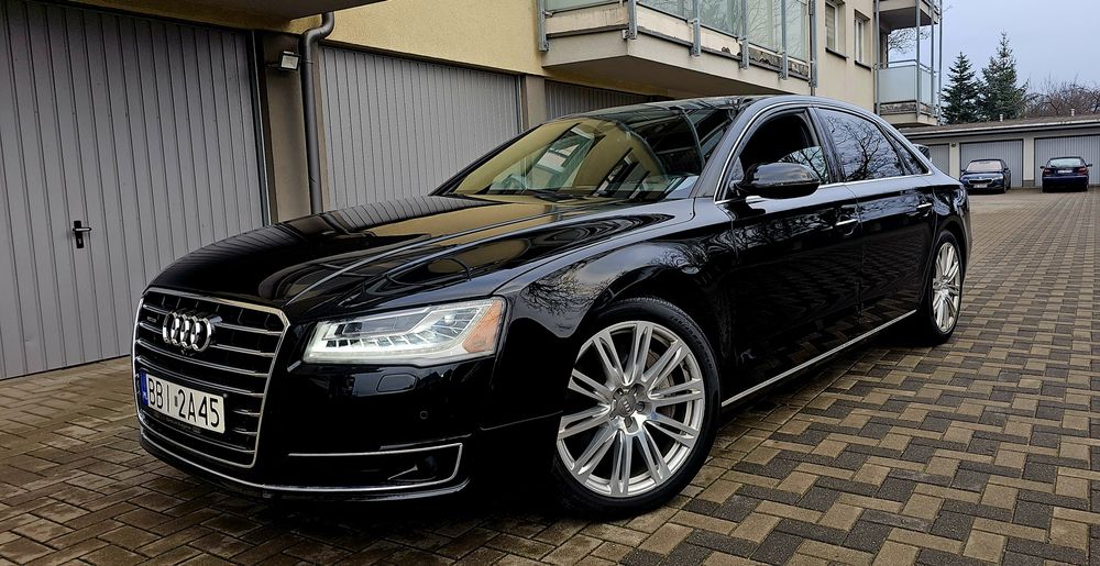 Audi A8L D4 lift 2016r 3.0 TfSI, Matrix, masaż, dociągi, full, zamiana