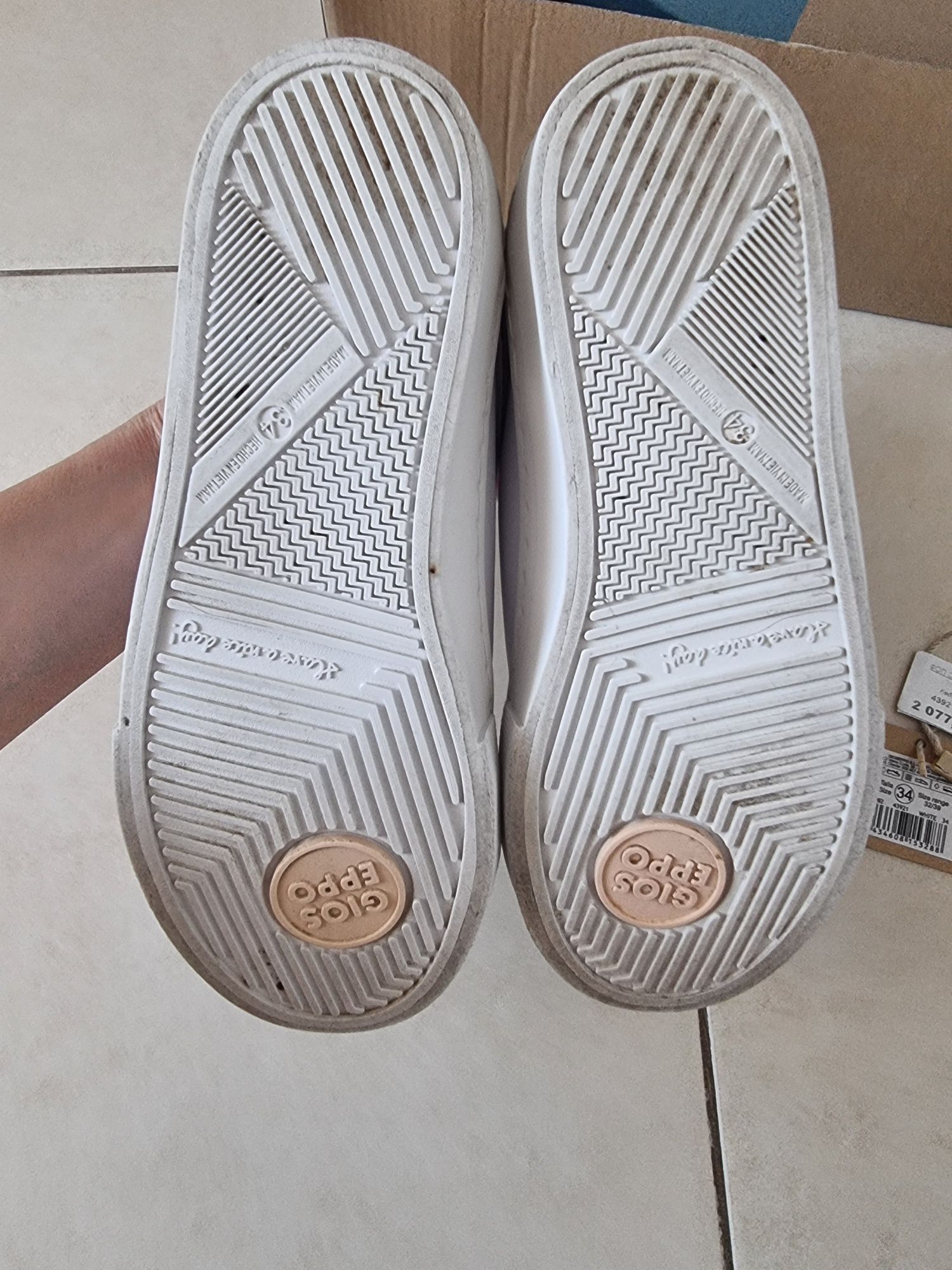 Кожаные слипоны Gioseppo 34p.
