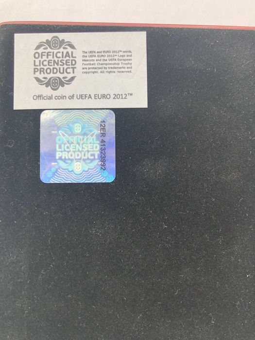 Mistrzostwa Europy w piłce nożnej Euro 2012  moneta 4x10 zł