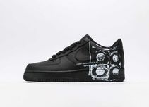 Чоловічі кросівки Nіке Air Force 1 Low х Garçons Supreme чорний nkf7