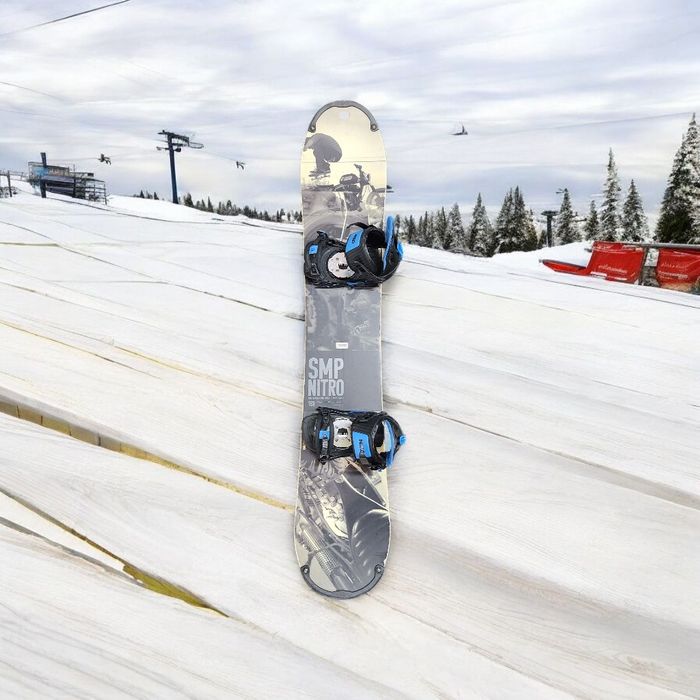 Deska snowboardowa Nitro SMP 161 cm + wiązania Nitro M/L