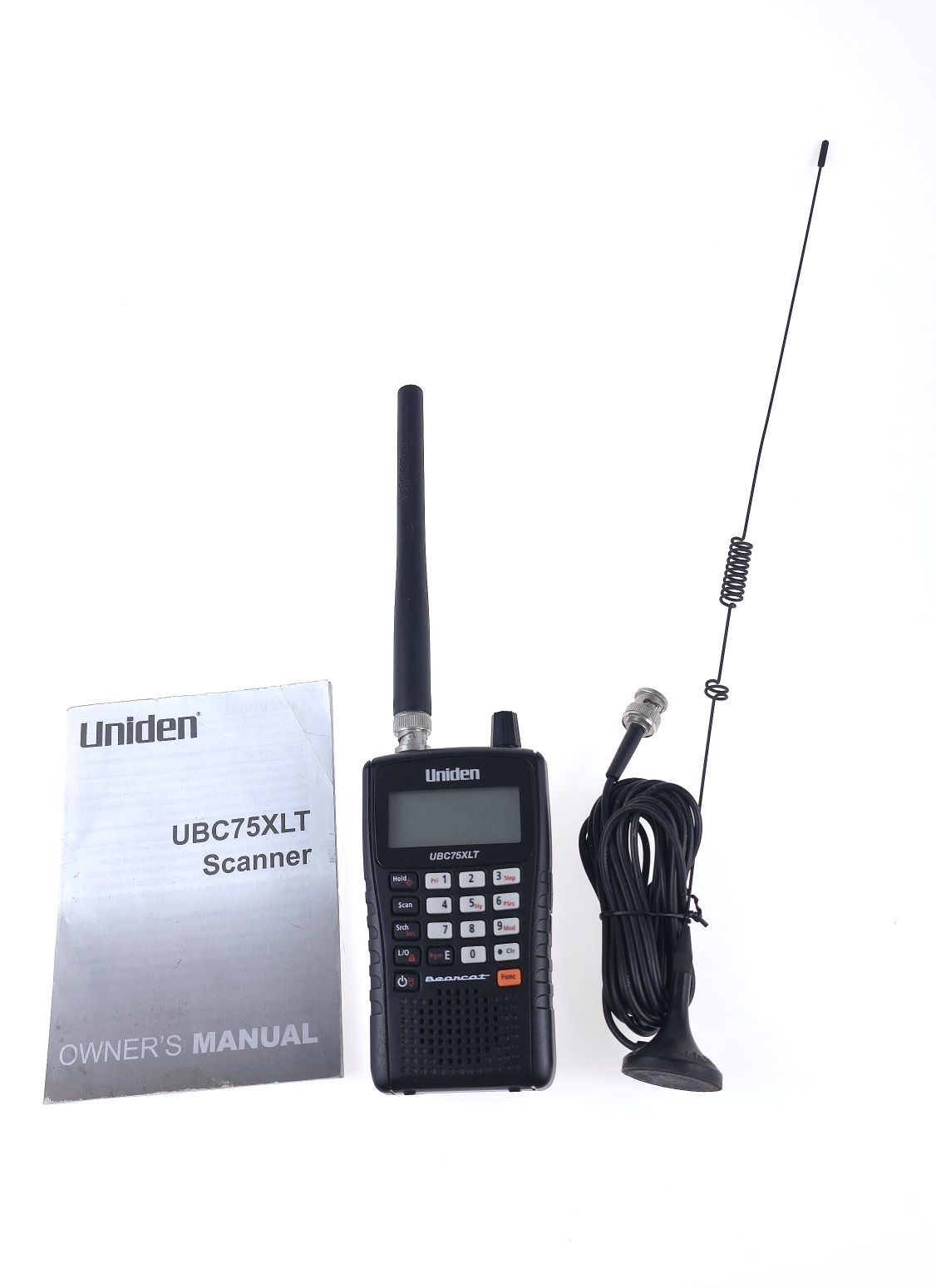 Skaner Uniden UBC75XLT z anteną zewnętrzną