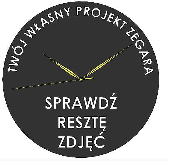 Zegar Unikat Twój Projekt