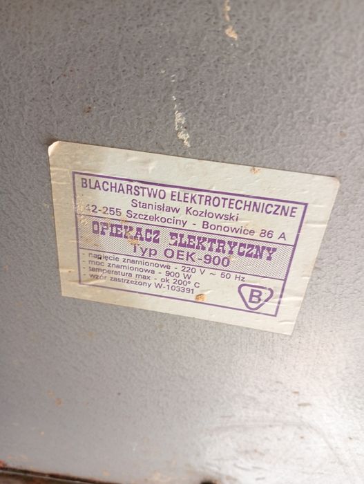 Piekarnik elektryczny prl