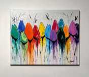 Obraz TULIPANY 100 x 80 cm.