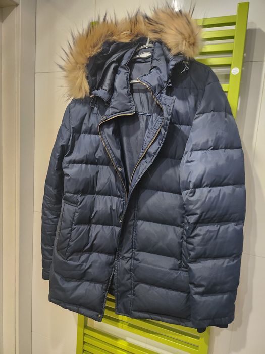 Kurtka zimowa męska granatowa parka vistula rozm. L