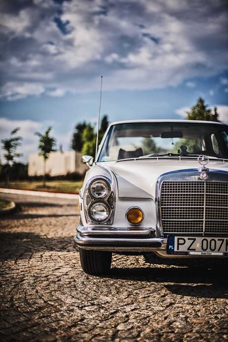 Wynajem auta na ślub, wesele, Mercedes w 109 4,5l V8  1972r