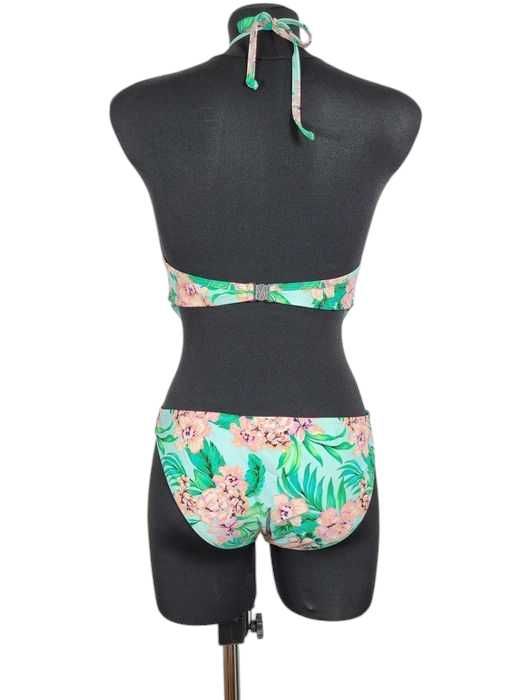 Strój kostium kąpielowy monokini bikini BooHoo 40,L frędzle
