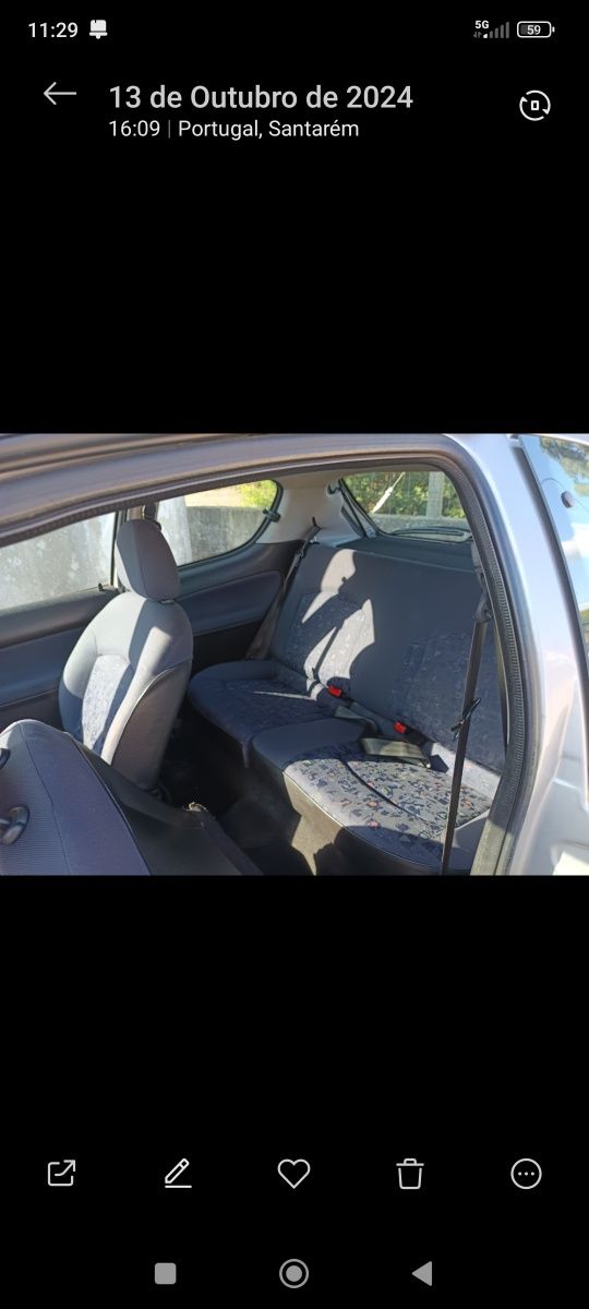 Vendo Peugeot 206 1.9d 3 portas 5 lugares