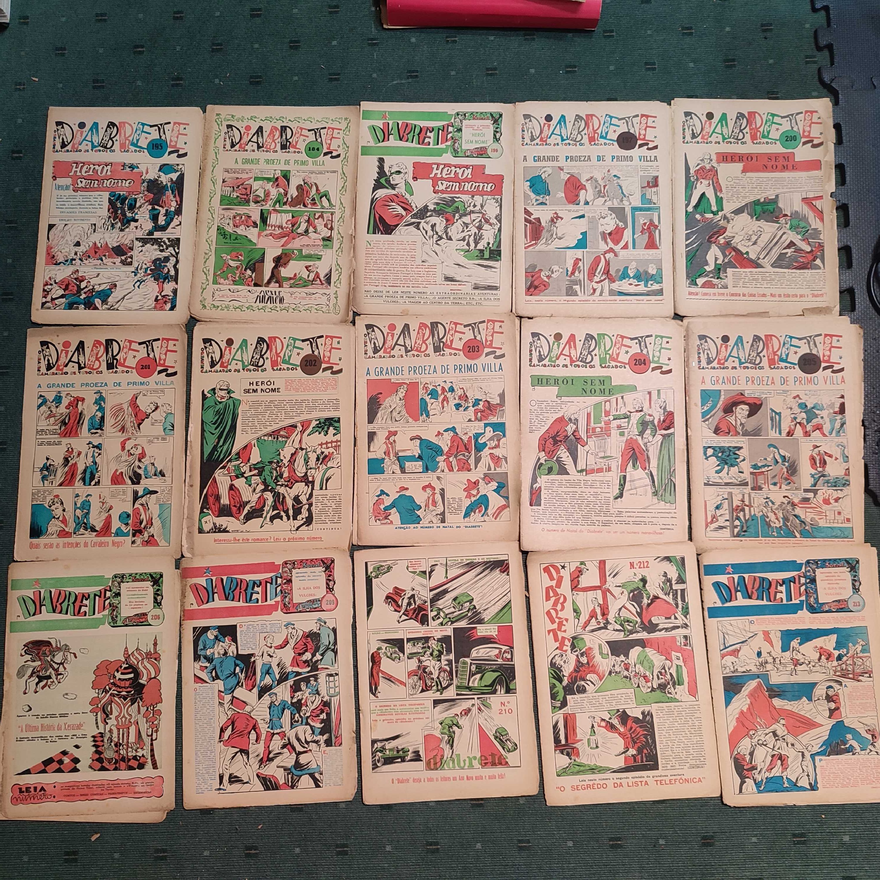 Lote 77 Revistas BD Diabrete