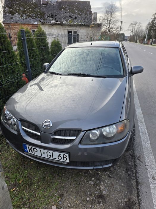 Nissan almera 2005r. 1.5 benzyna.