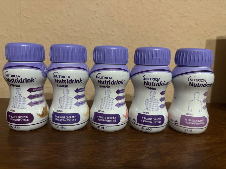 Nutricia Nutridrink protein 5szt NOWE