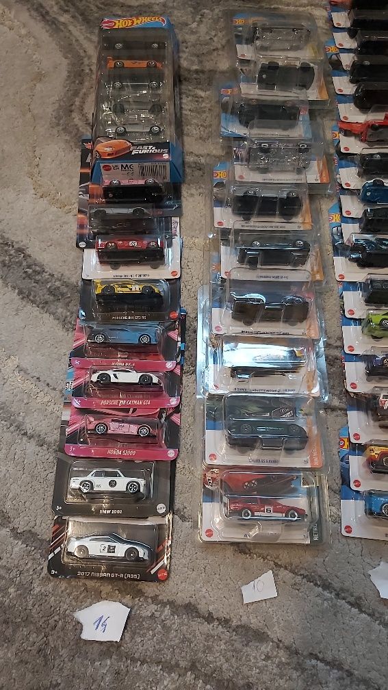 Kolekcja hot wheels