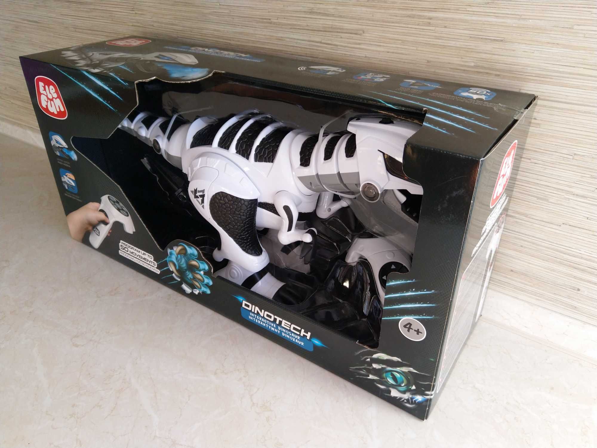 NAJTANIEJ Interaktywny Robot Dinozaur + Pilot Wysyłka