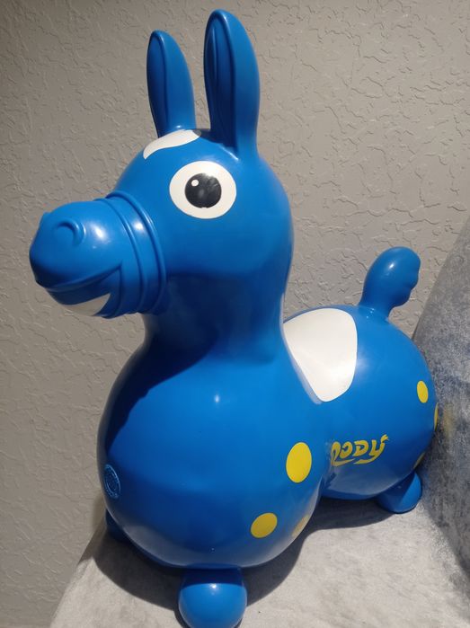 Дитяча надувна іграшка для стрибків коник Rody Horse