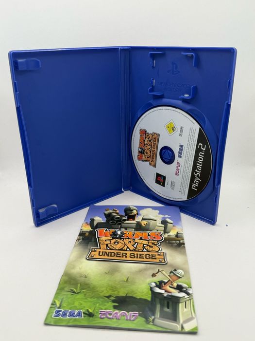 Worms Forts Under Siege 3xA Ps2 nr 6430