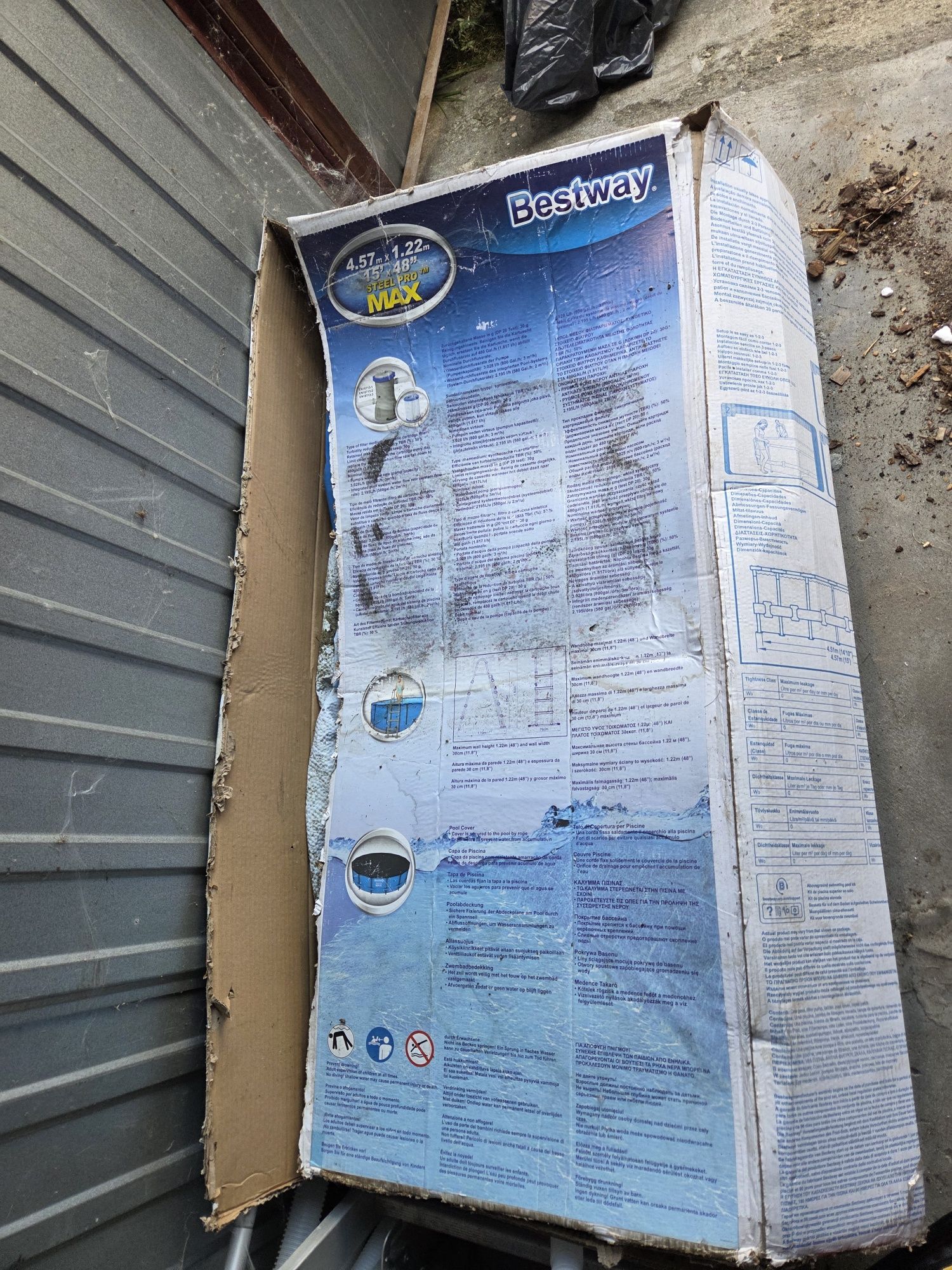 Basen bestway 4.57m x1.22 z drabinka