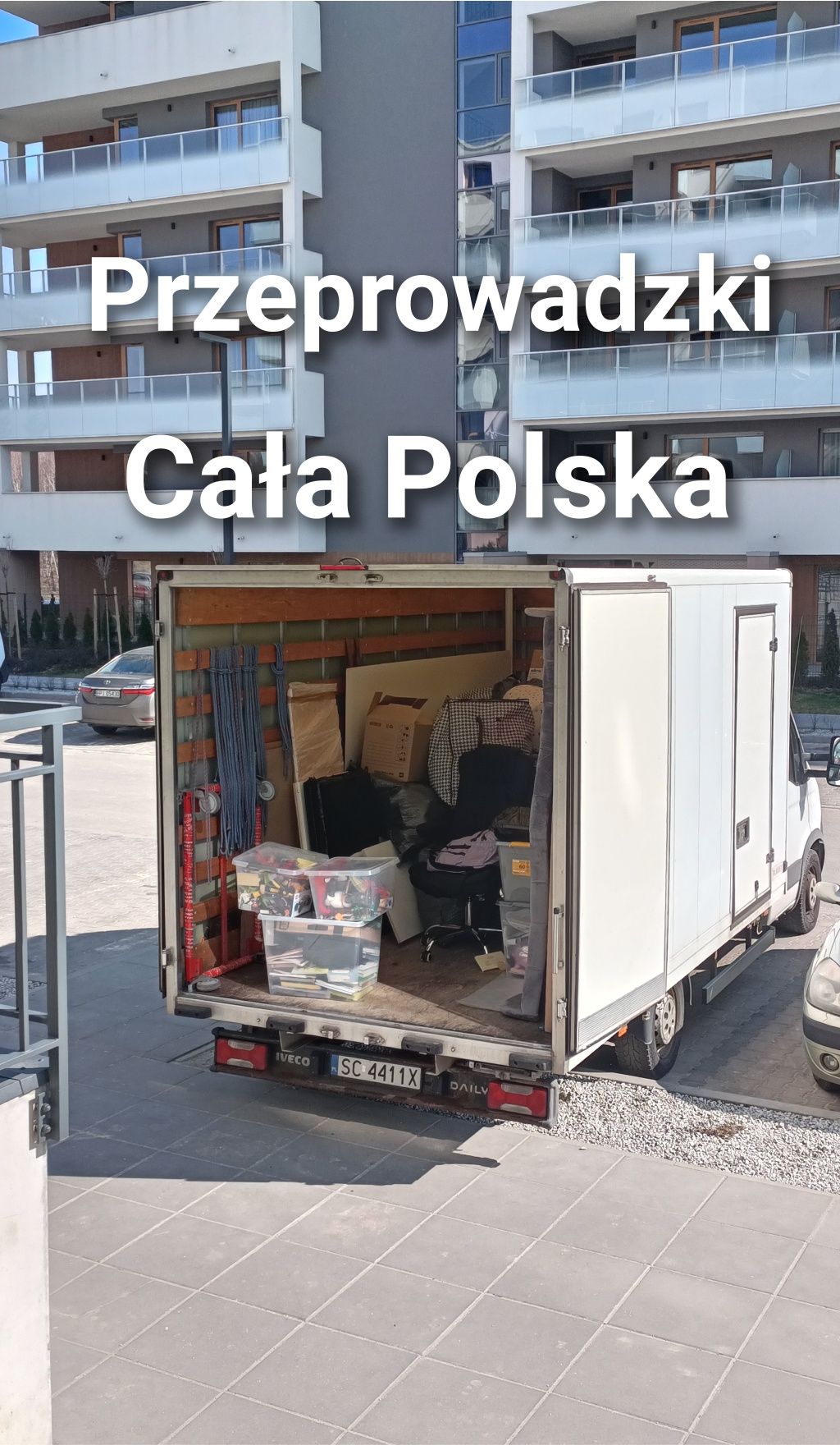 Przeprowadzki  Transport Mebli Cały Kraj Taxi bagażowe