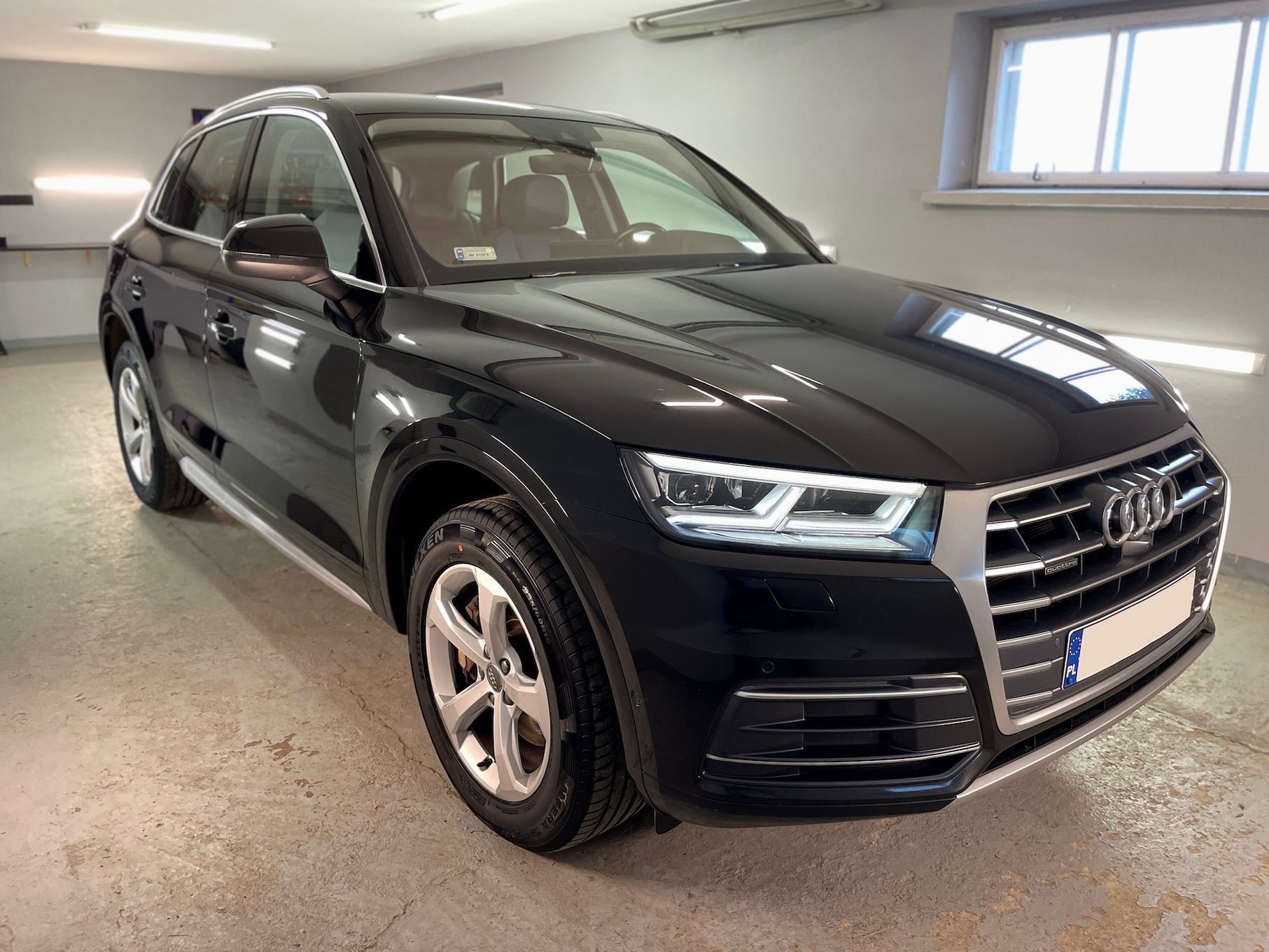Audi Q5 salon PL 1 wł bezwypadkowy serw ASO kamery 360 nagłoś B&O FV 23%