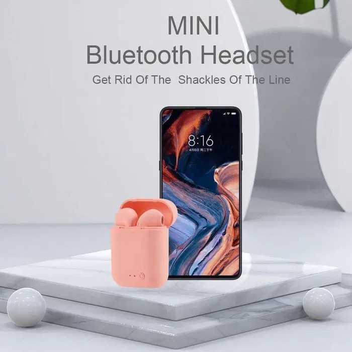Macaron zestaw słuchawkowy Bluetooth matowy