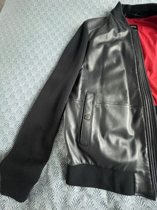 Куртка кожаная Hugo  Boss