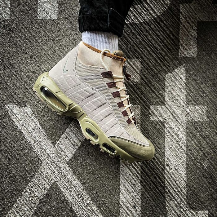 Мужские зимние кроссовки Nike Air Max 95 Sneakerboot "Mocco" 40-45