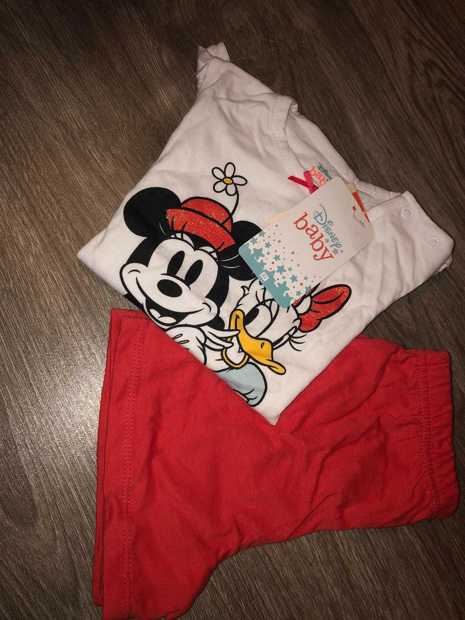 Conjunto Minnie com etiqueta 12/18M