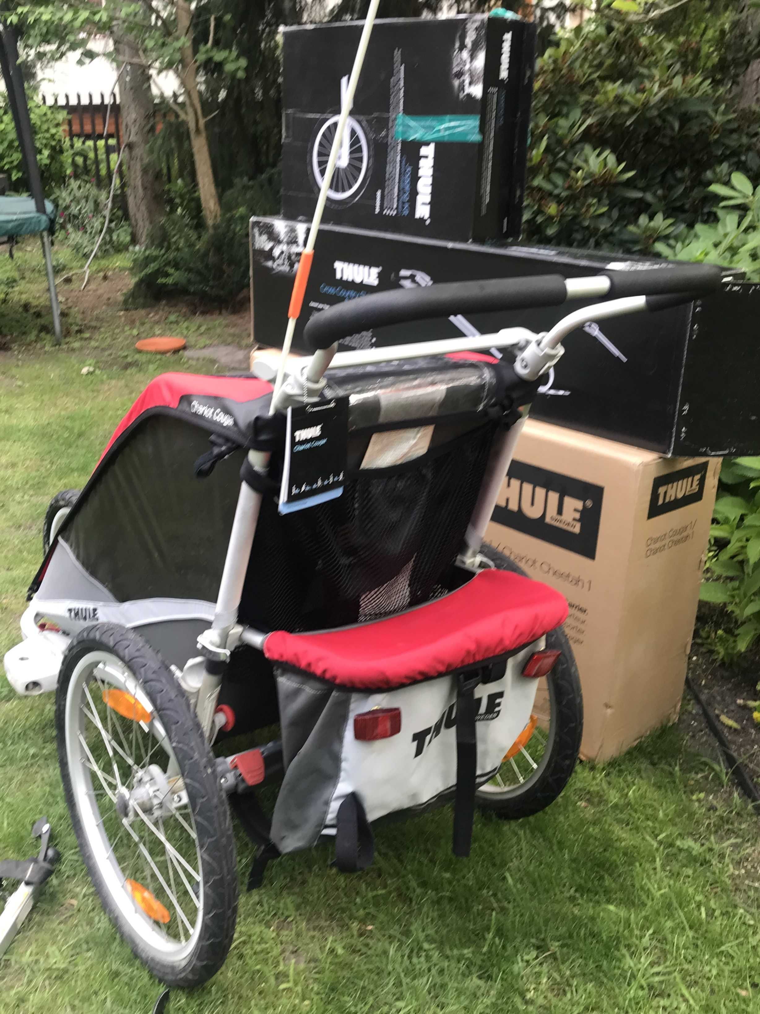 Thule Chariot, Cougar 1, Wózek - przyczepka z zestawem akcesoriów