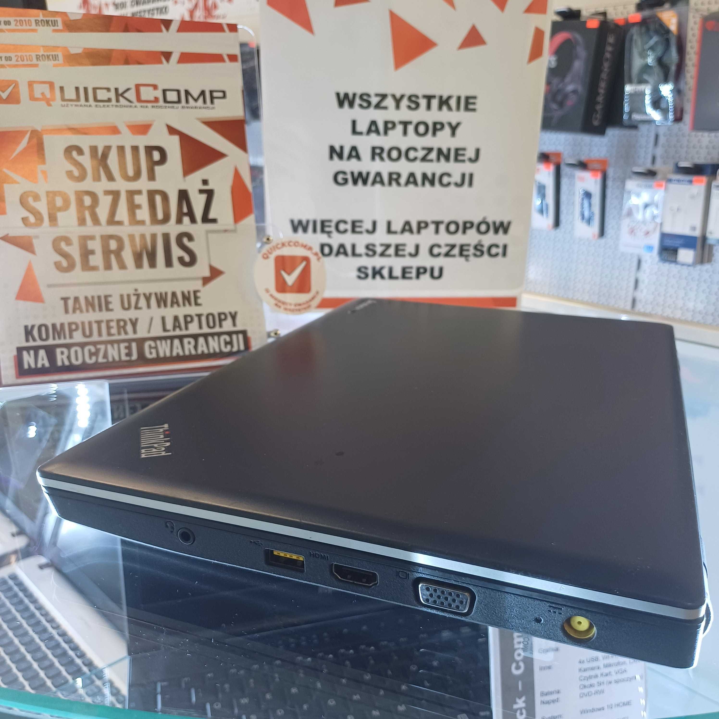 Laptop Lenovo E330 Intel i3, 2x2,40GHz / 16GB DDR3 / SSD + HDD / Win10
